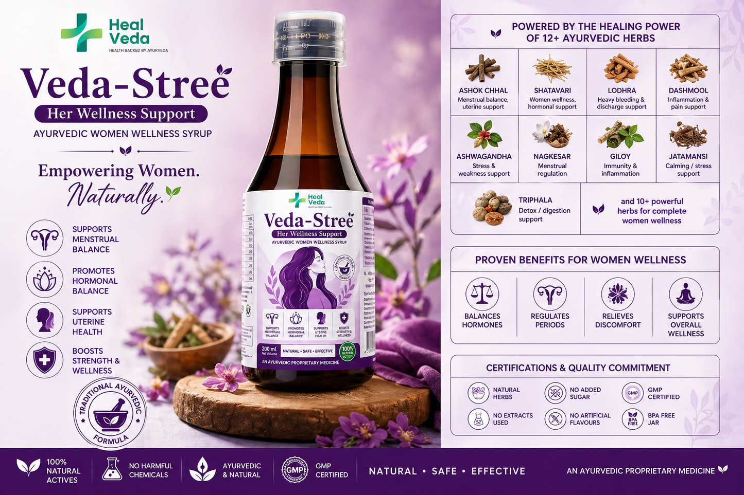 Veda-Stree | Her Wellness Support