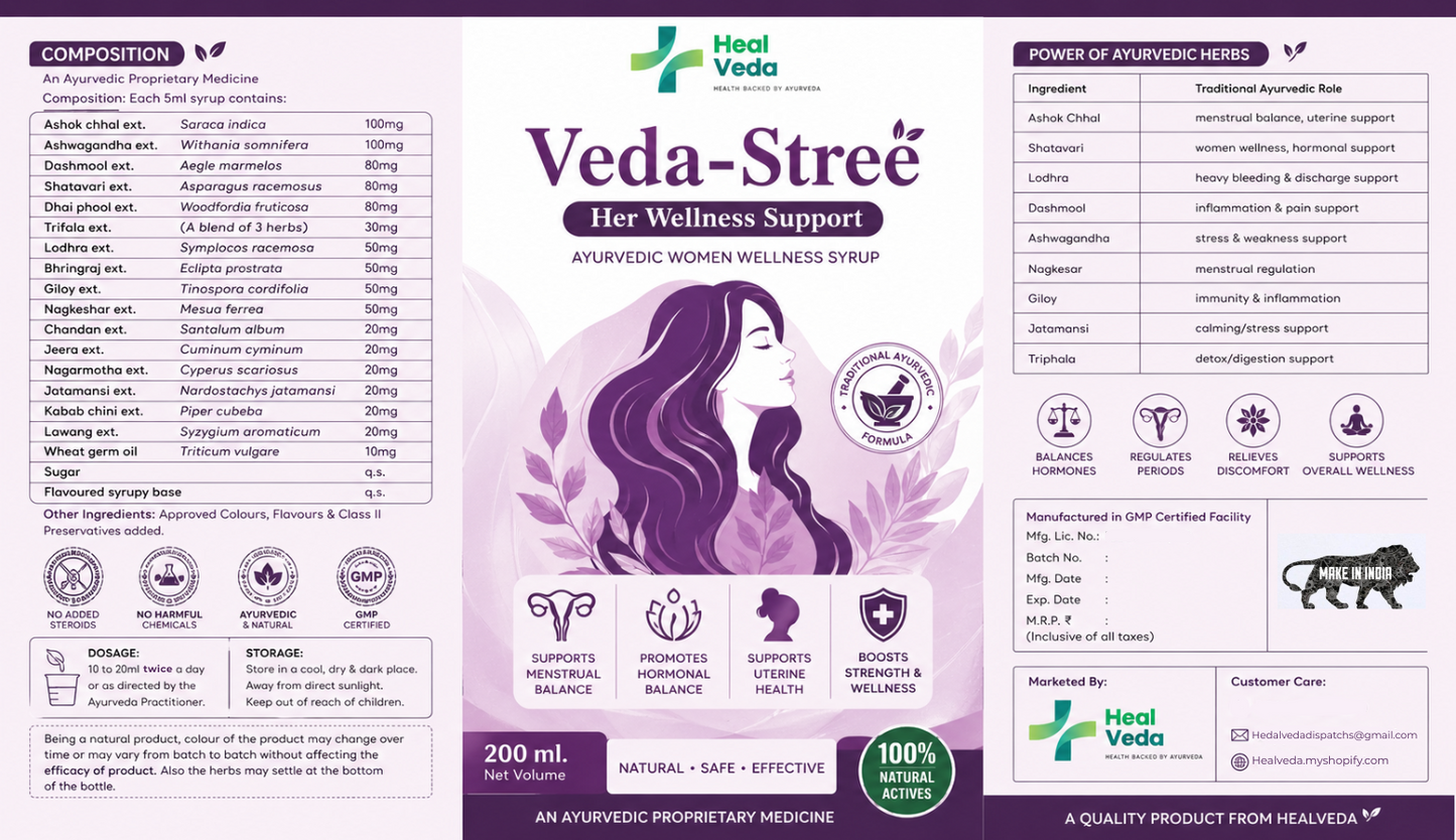 Veda-Stree | Her Wellness Support