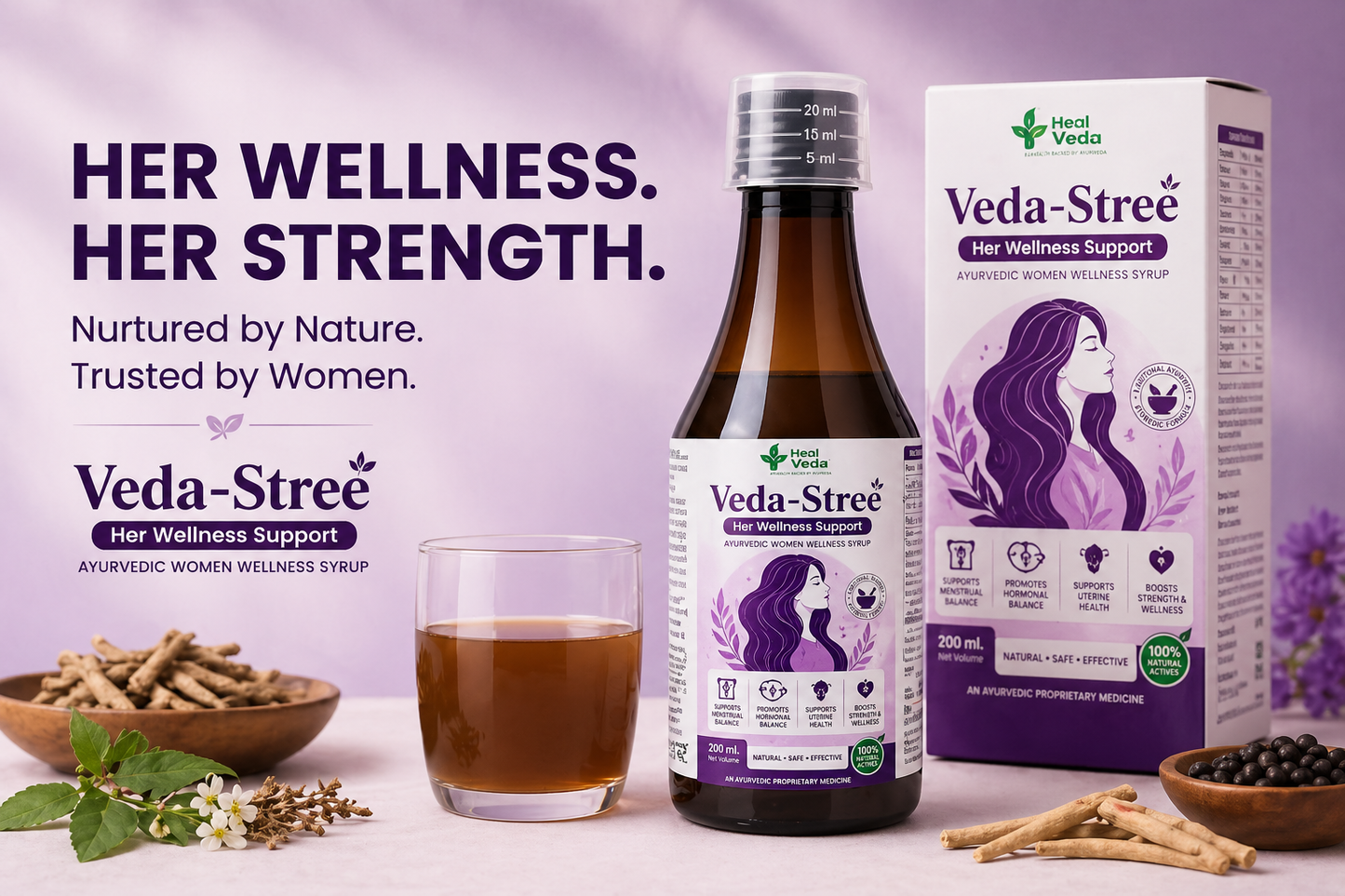 Veda-Stree | Her Wellness Support