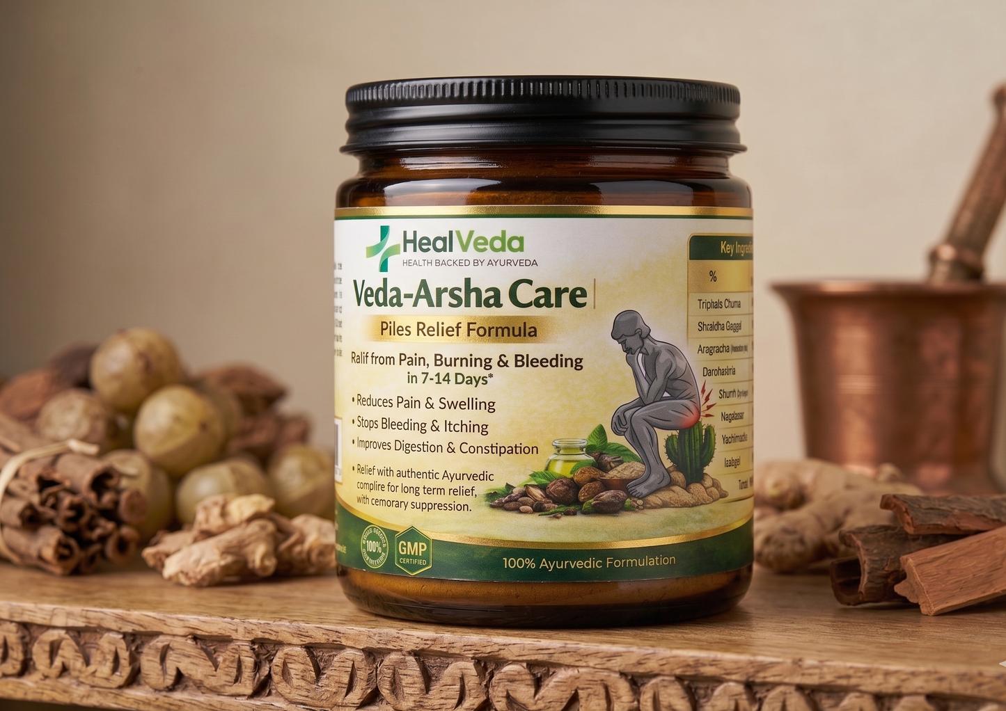 Arsha-Care | Veda Piles Relief Powder