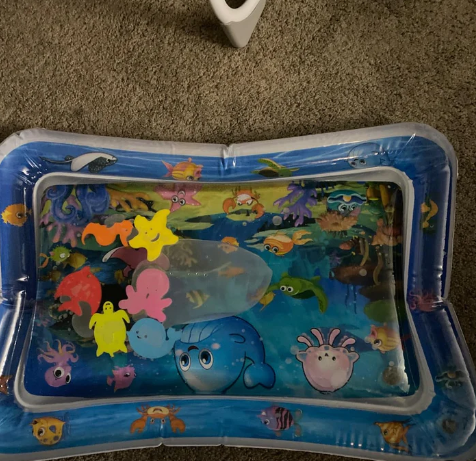 Water Playing Mat | Tummy Time Assist | Activity center for Infants